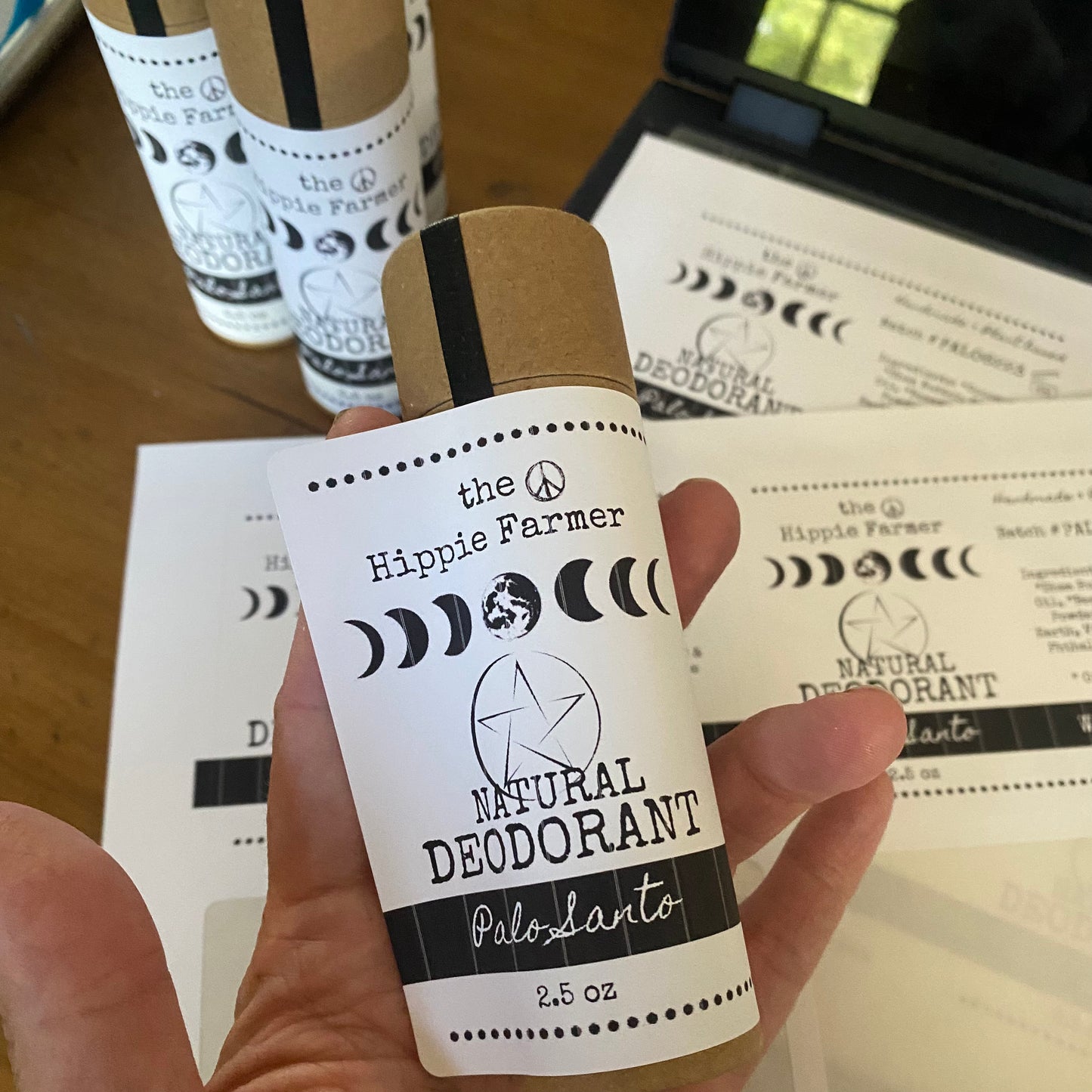 Natural Deodorant - Witch’s Brew (Palo Santo) - Aluminum and Baking Soda FREE