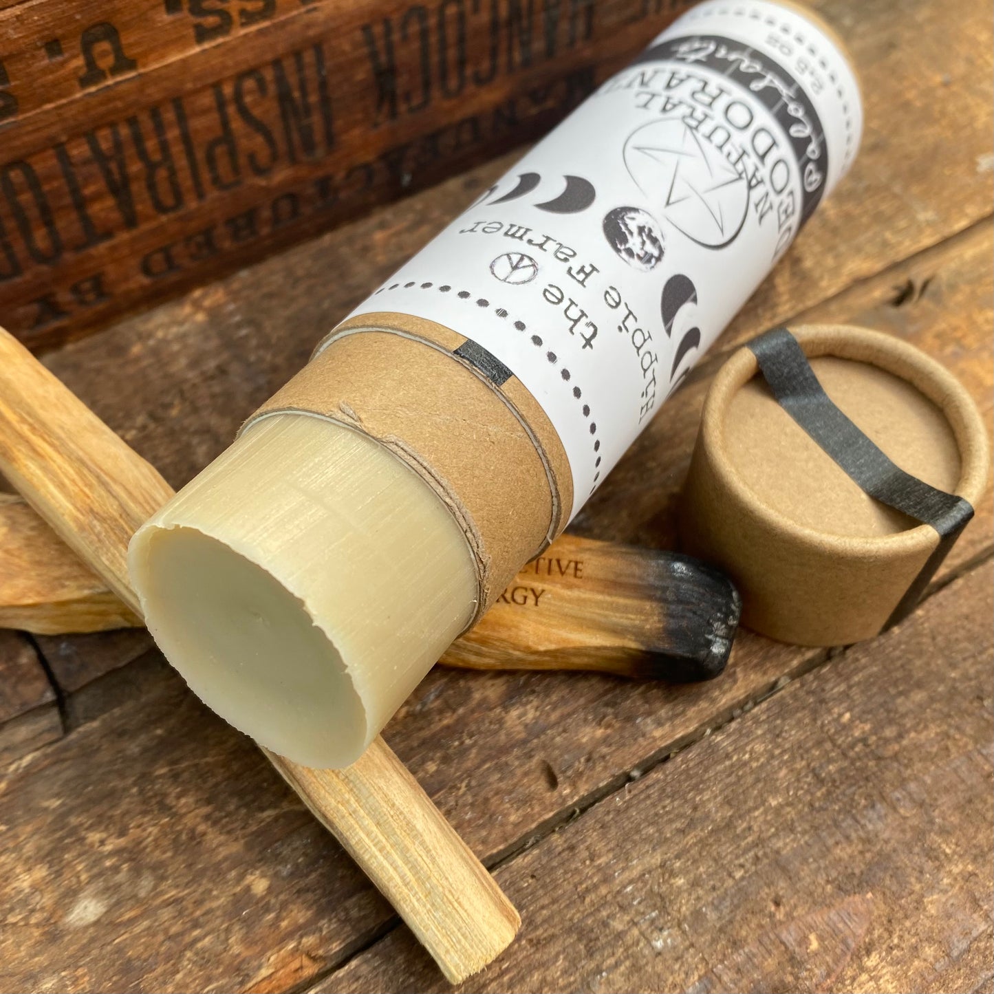 Natural Deodorant - Witch’s Brew (Palo Santo) - Aluminum and Baking Soda FREE