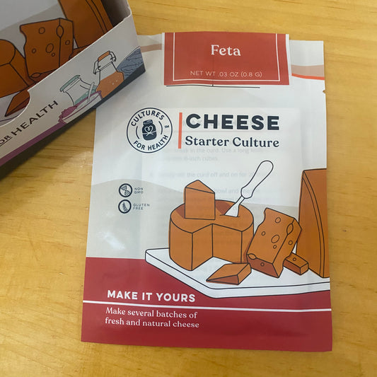 Feta - Cheese Starter Culture - by Cultures for Health - The Hippie Farmer