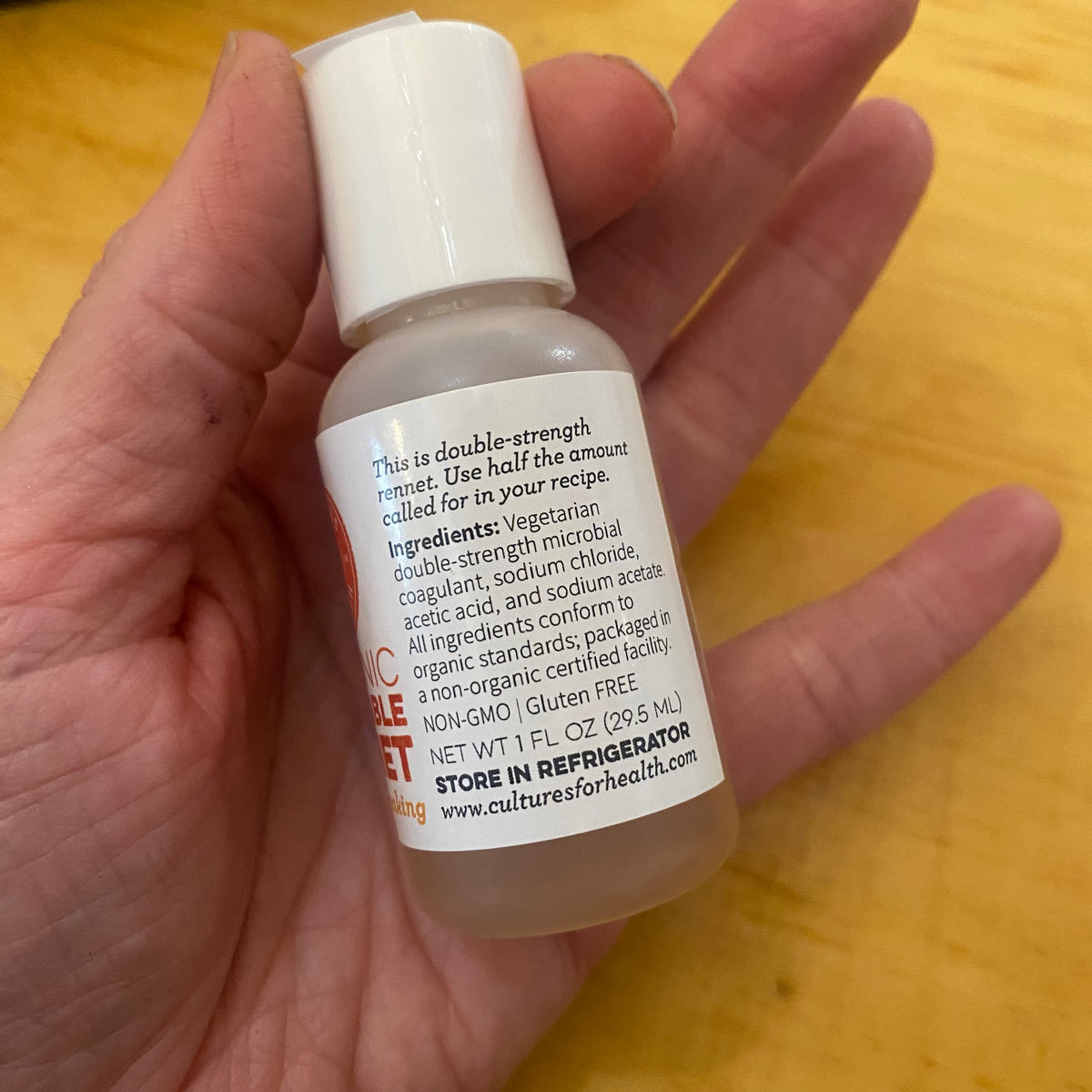 Organic Vegetable Rennet - for Cheese Making - by Cultures for Health ...