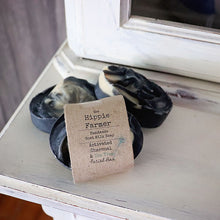 Load image into Gallery viewer, Facial Bar - Goat Milk Soap - Activated Charcoal &amp; Tea Tree - The Hippie Farmer