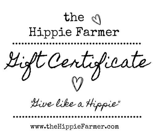 Gift Card - $10 to $100 - The Hippie Farmer