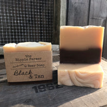 Load image into Gallery viewer, Black &amp; Tan - Beer Milk Soap - 4.5oz - The Hippie Farmer