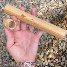 Load image into Gallery viewer, Bamboo Travel Toothbrush Case - The Hippie Farmer