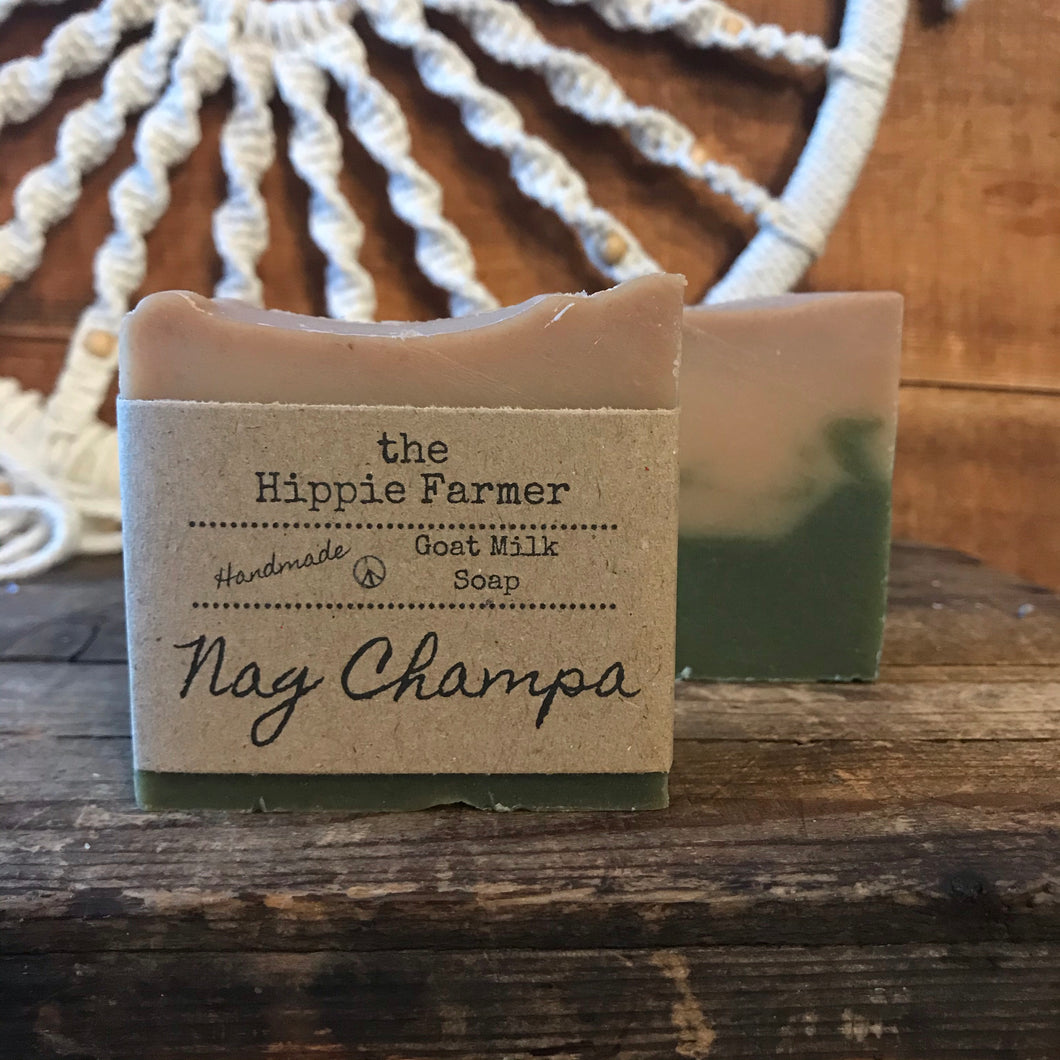 Goat Milk Soap - Nag Champa - The Hippie Farmer