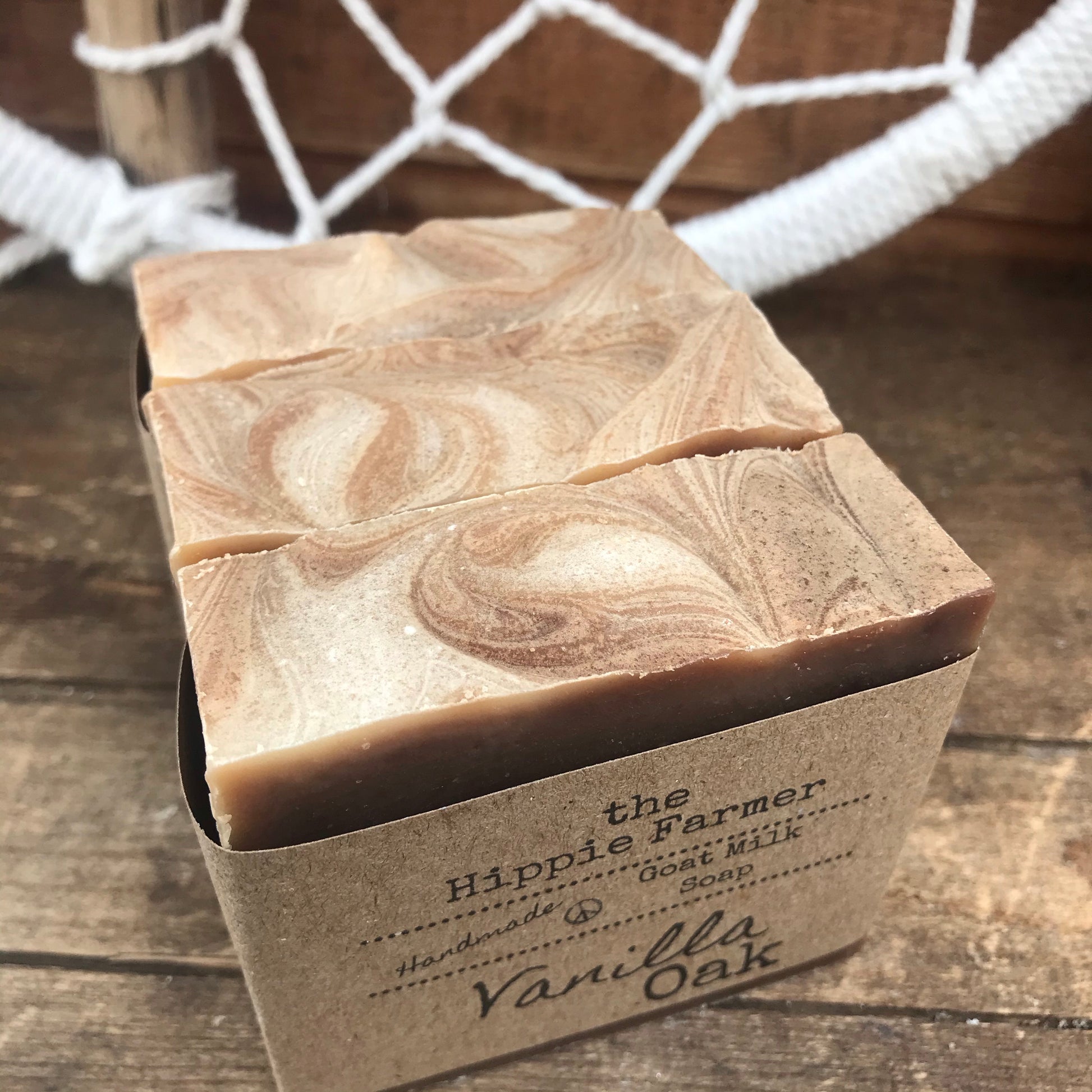 Goat Milk Soap - Vanilla Oak - The Hippie Farmer