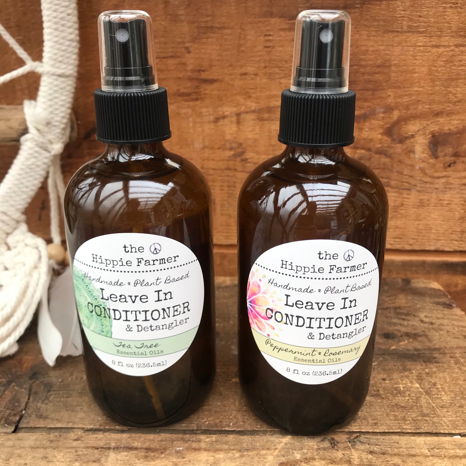 Leave In Conditioner - 8oz Spray - The Hippie Farmer