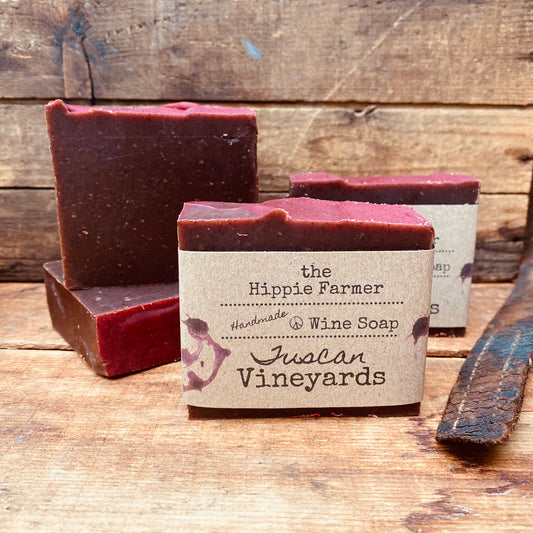 Tuscan Vineyards - Wine Soap - 4.5 oz - The Hippie Farmer