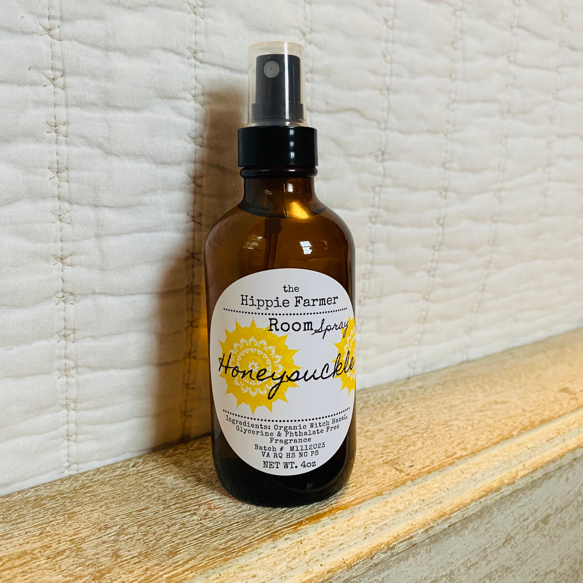 Room Sprays - Popular Scents - with Organic Witch Hazel - The Hippie Farmer