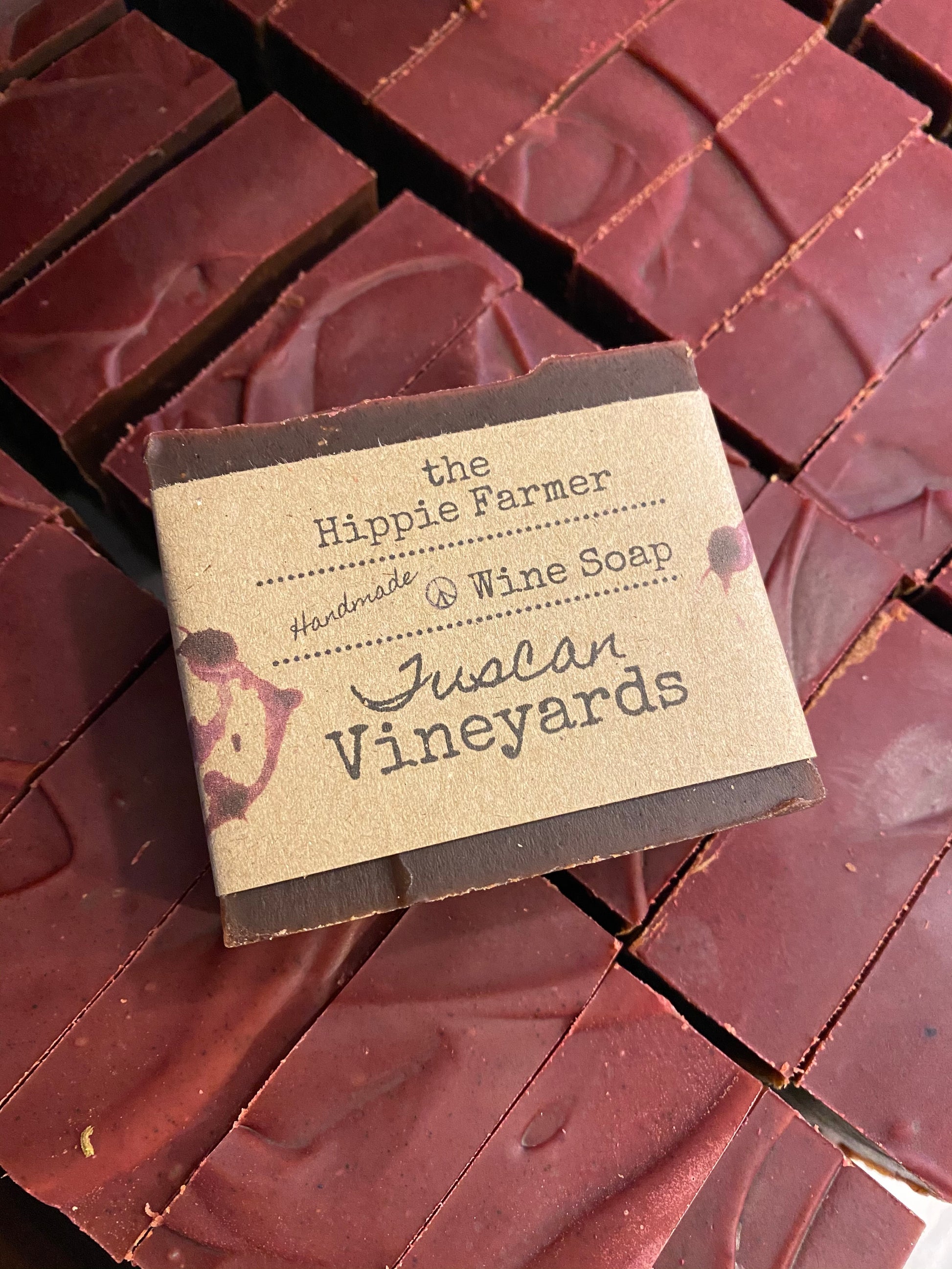 Tuscan Vineyards - Wine Soap - 4.5 oz - The Hippie Farmer