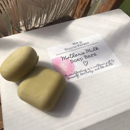 Custom Breast Milk Soap Bars - LOCAL ONLY - Mother's Milk Bars - The Hippie Farmer