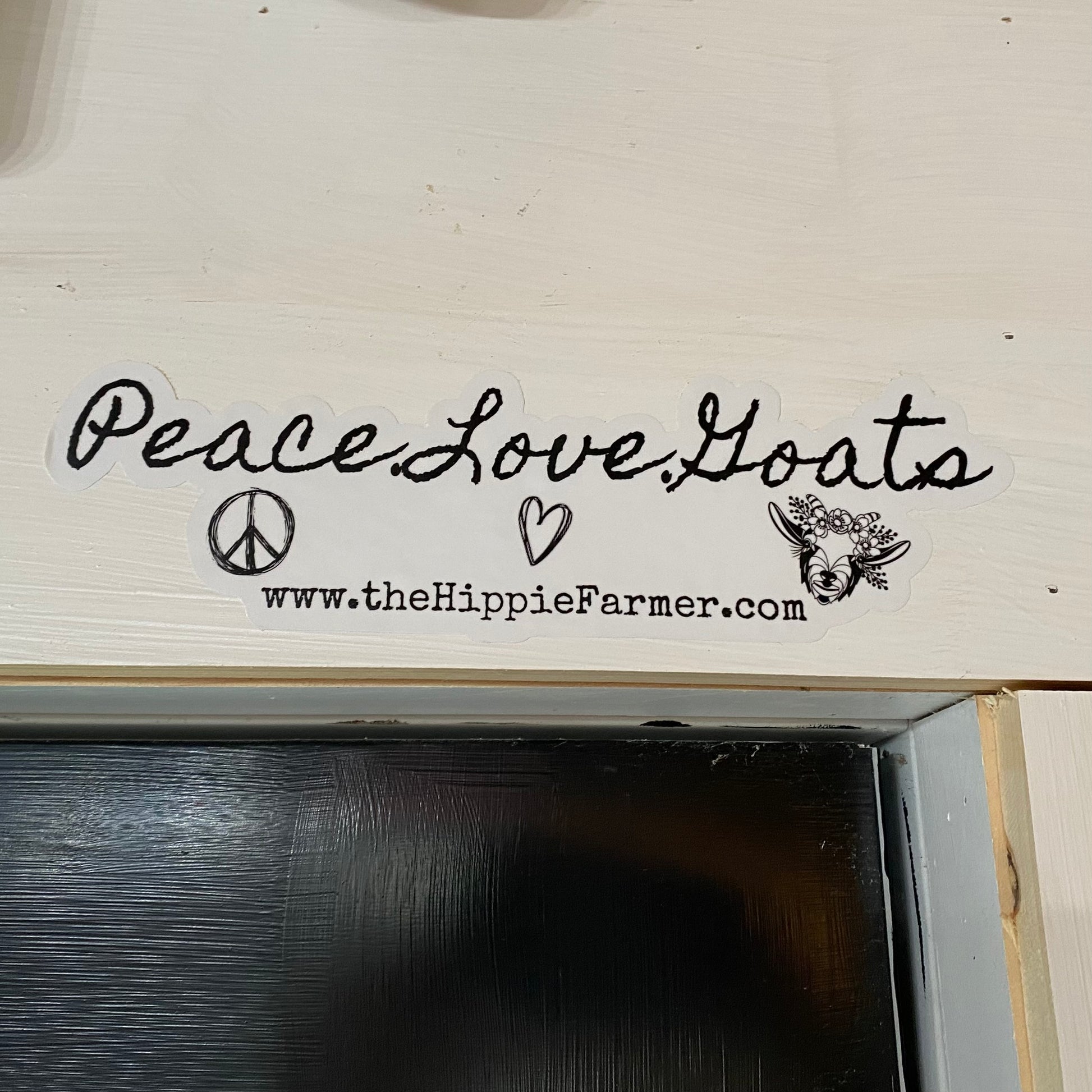 Custom Hippie Farmer Stickers - For Car, Computers or anywhere! - 3 Options - The Hippie Farmer