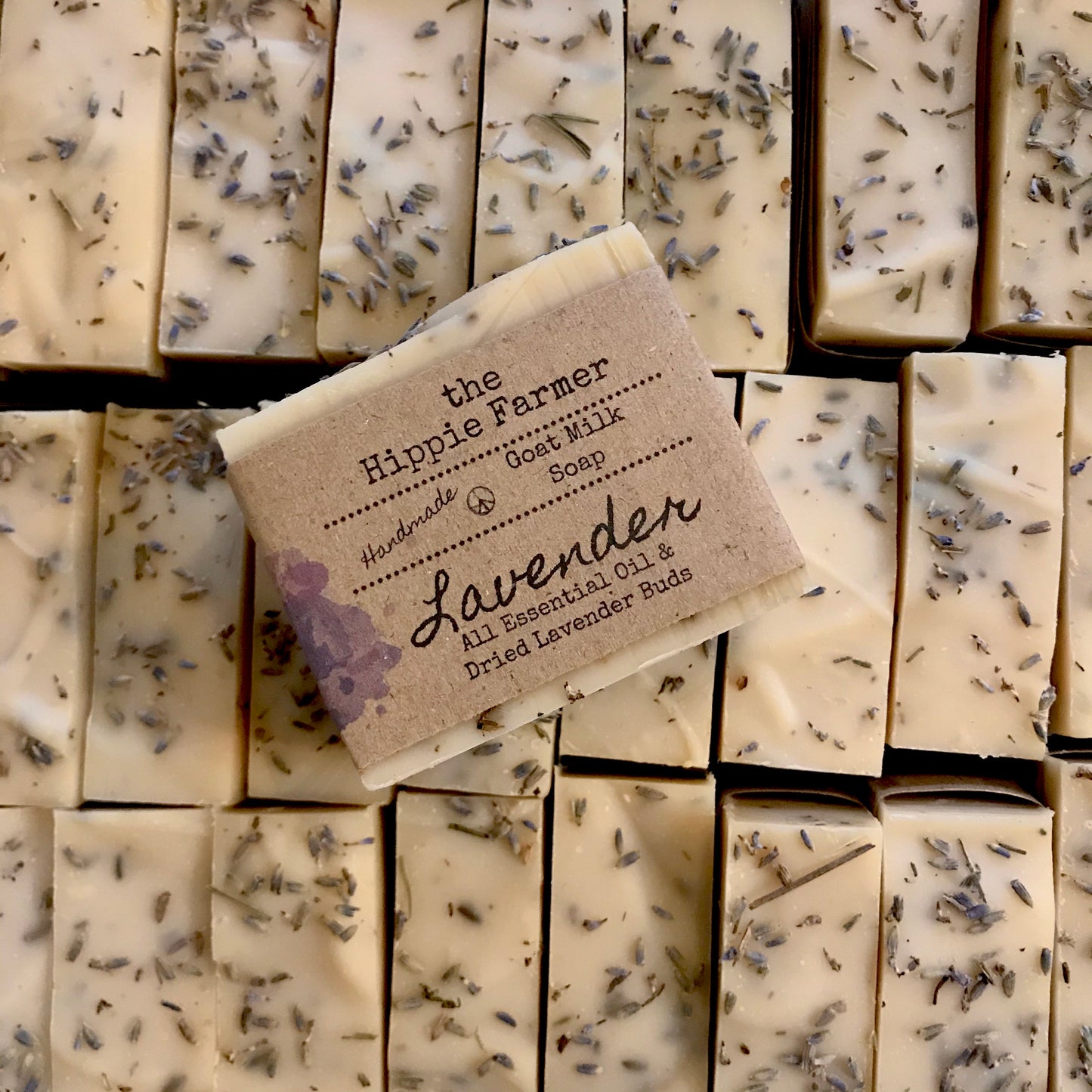 Goat Milk Soap - Lavender Essential Oil - The Hippie Farmer