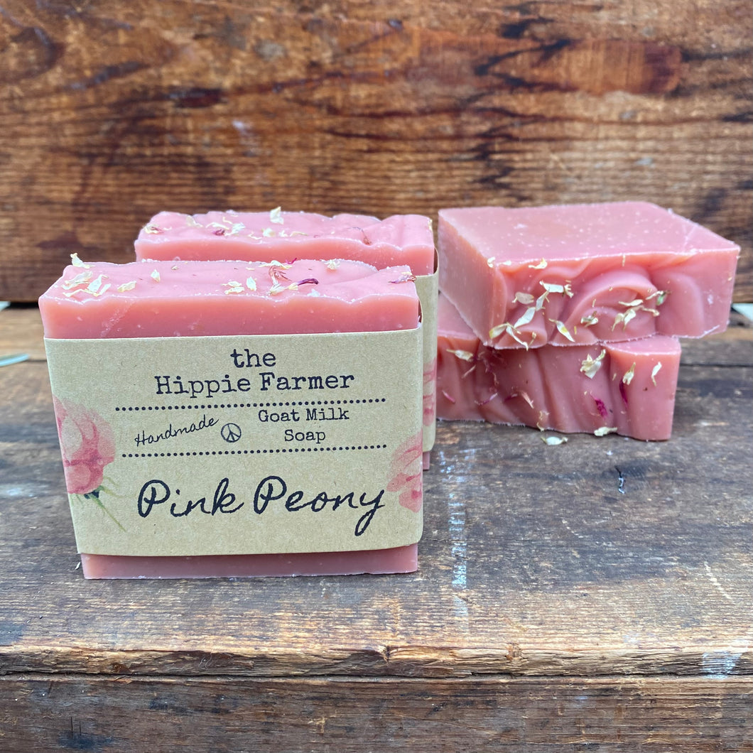 Goat Milk Soap - Pink Peony