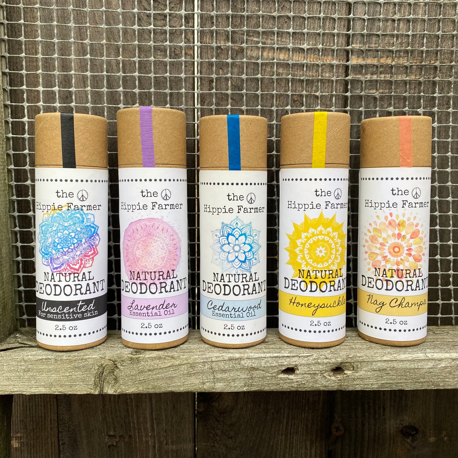 Natural Deodorant - Aluminum and Baking Soda FREE - The Hippie Farmer