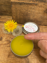 Load image into Gallery viewer, Cuticle Balm - Organic oils infused with Dandelion - 2 oz - The Hippie Farmer
