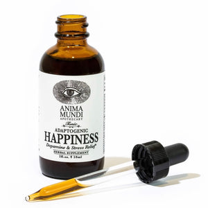 Happiness Tonic - Dopamine & Stress Relief - ADAPTOGENIC - 2 oz - by Anima Mundi