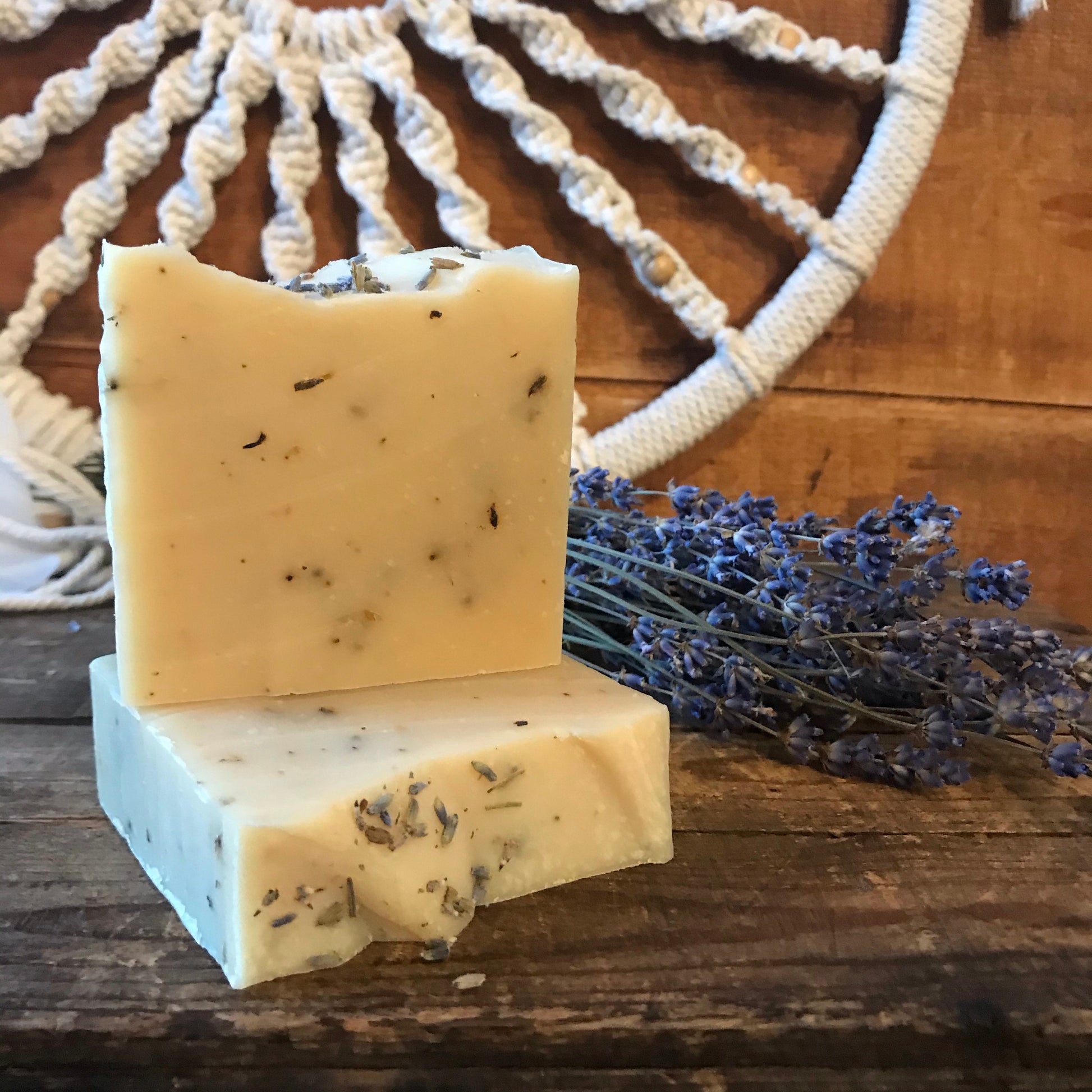 Goat Milk Soap - Lavender Essential Oil - The Hippie Farmer