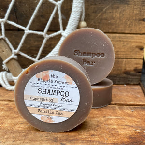 Vanilla Oak Shampoo Soap Bar 3% or 10% Superfat - The Hippie Farmer
