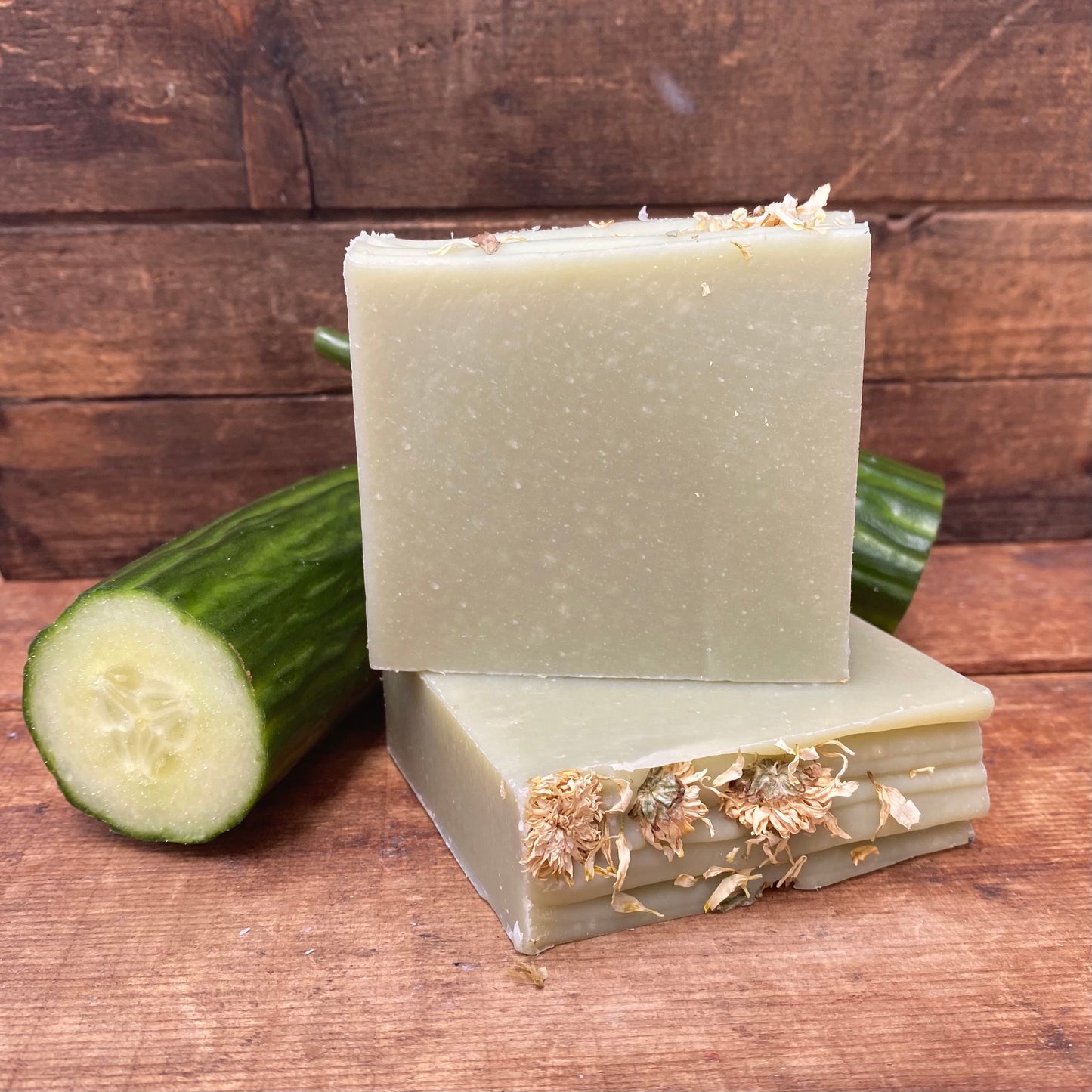 Goat Milk Soap - Cucumber Melon - The Hippie Farmer