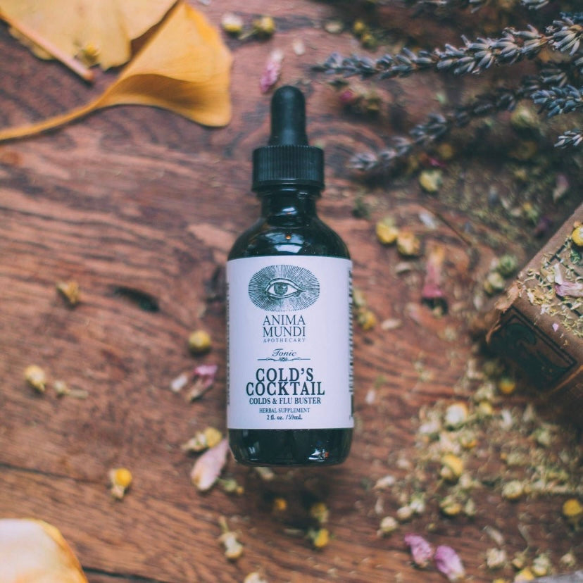 Colds Cocktail - Echinacea Plus & Rapid Relief - 2oz Tonic - by Anima Mundi - The Hippie Farmer