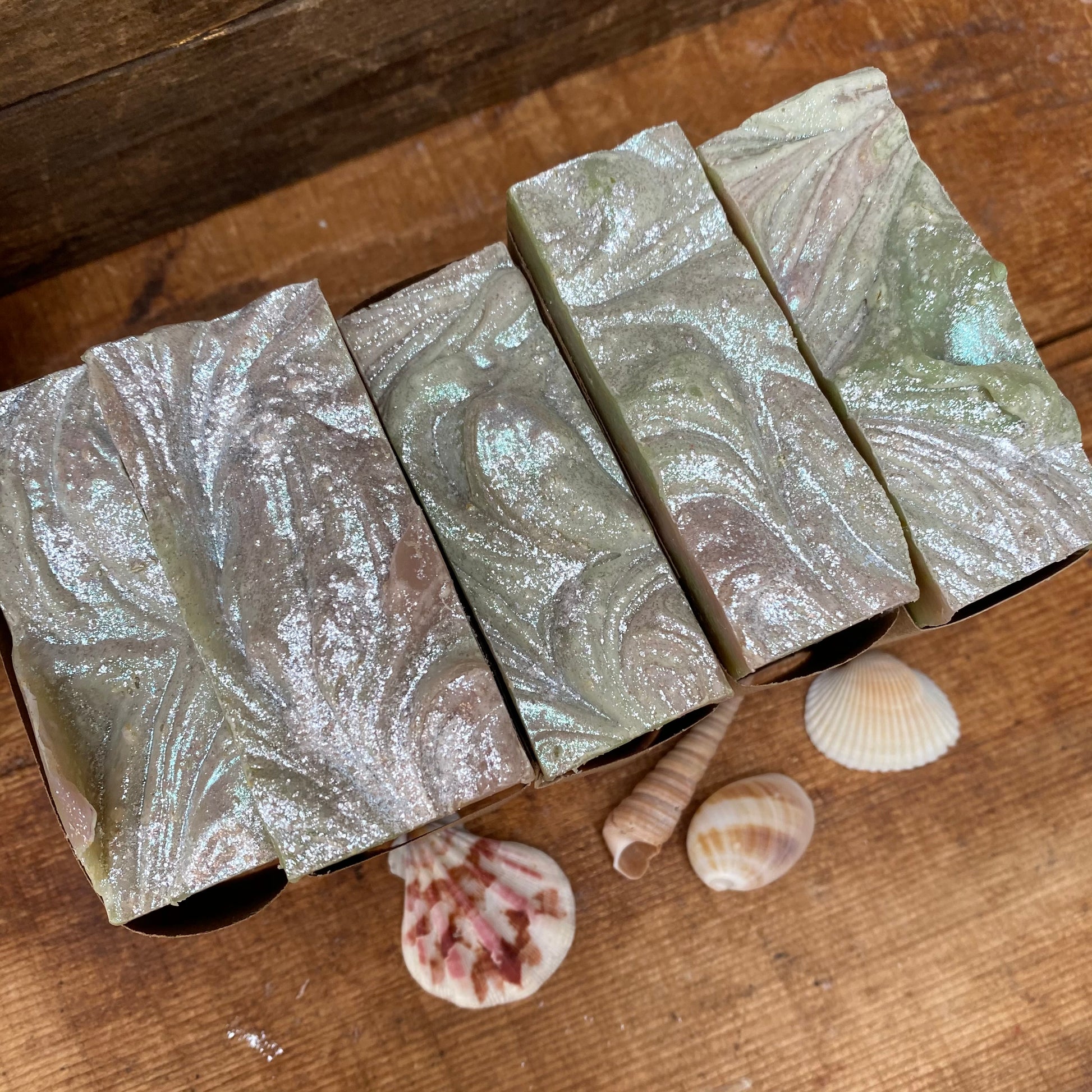 Goat Milk Soap - Mermaid Scales - The Hippie Farmer