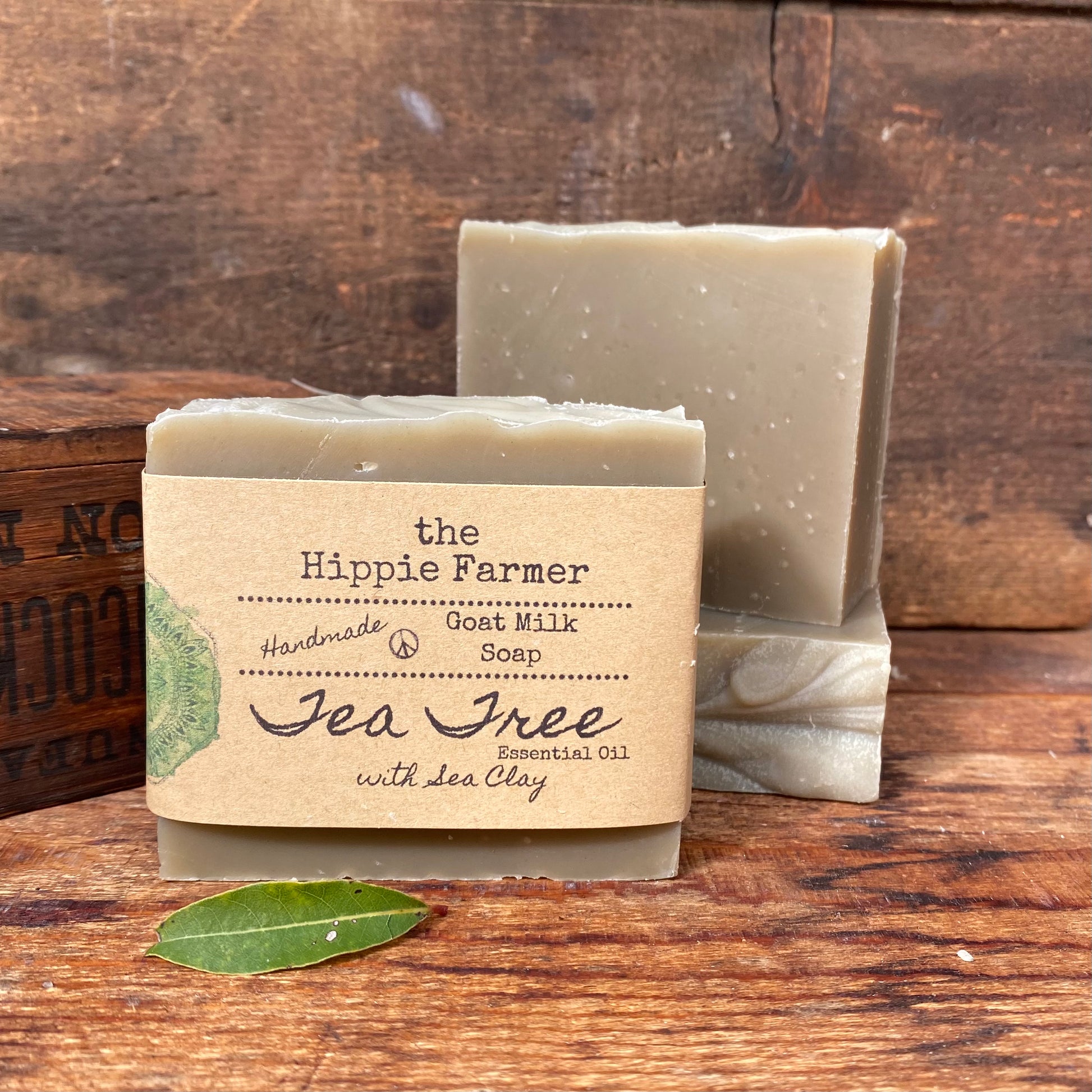 Goat Milk Soap - Tea Tree - The Hippie Farmer