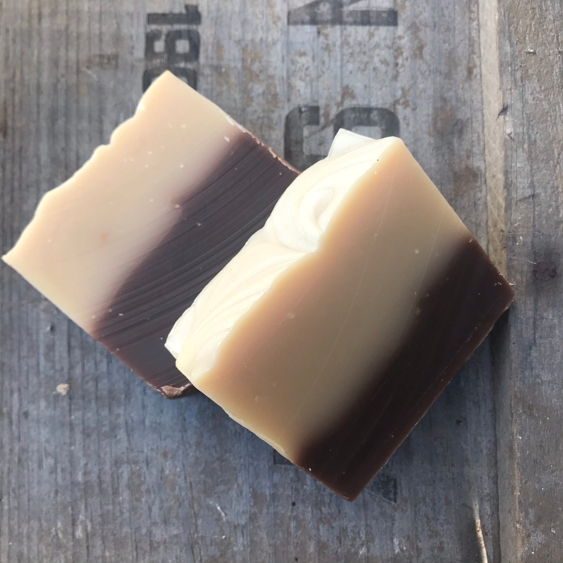 Black & Tan - Beer Milk Soap - 4.5oz - The Hippie Farmer