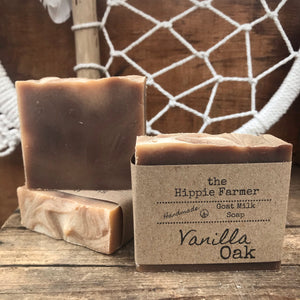 Goat Milk Soap - Vanilla Oak - The Hippie Farmer