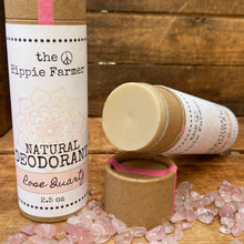 Load image into Gallery viewer, Rose Quartz - Natural Deodorant - Aluminum and Baking Soda FREE - 2.5oz - The Hippie Farmer