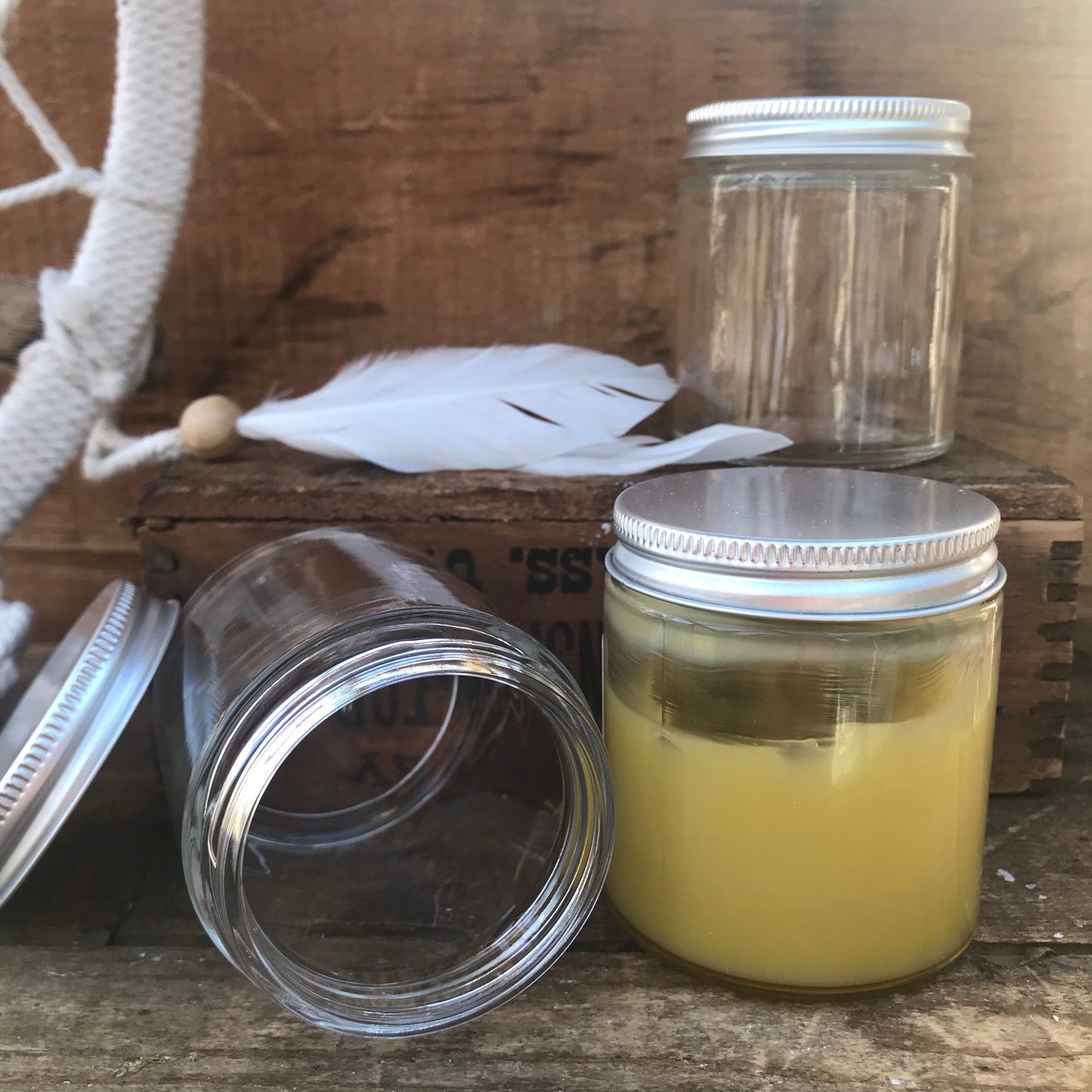 Custom Salve (C, Arnica, Nettle) - 4 oz - The Hippie Farmer