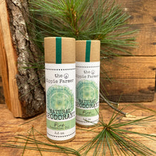 Load image into Gallery viewer, Pine Essential Oil - Natural Deodorant - Aluminum and Baking Soda FREE - 2.5oz - The Hippie Farmer