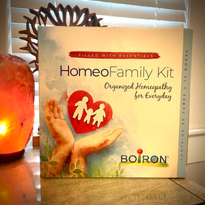 HomeoFamily Kit - Organized Homeopathy for Everyday - 32 Tubes of essentials with room for more by Boiron
