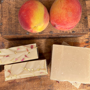 Goat Milk Soap - Bohemian Peach - 4.5oz - The Hippie Farmer