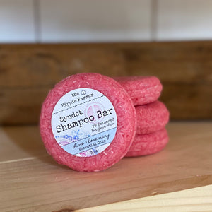 Syndet Shampoo Bar - 3 oz Lime & Rosemary Essential Oils - The Hippie Farmer