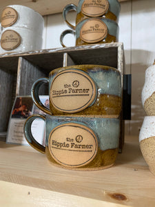 Shave Mugs - Handmade by Two Ridges Pottery - The Hippie Farmer