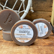 Load image into Gallery viewer, Vanilla Oak Shampoo Soap Bar 3% or 10% Superfat - The Hippie Farmer