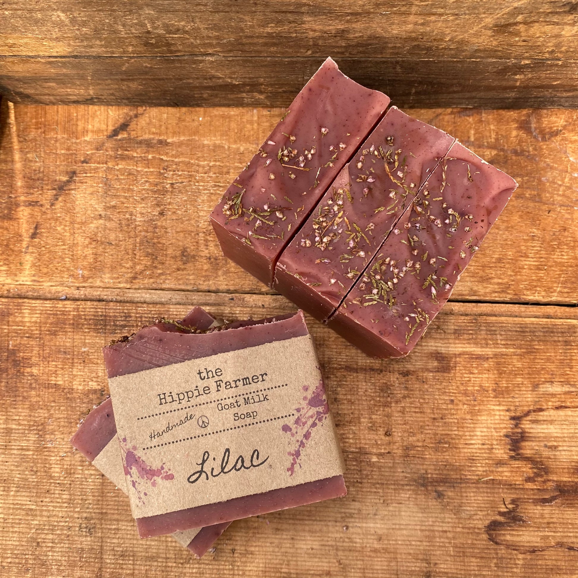 Goat Milk Soap - Lilac - The Hippie Farmer