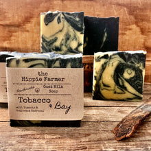 Load image into Gallery viewer, Goat Milk Soap - Tobacco &amp; Bay - The Hippie Farmer