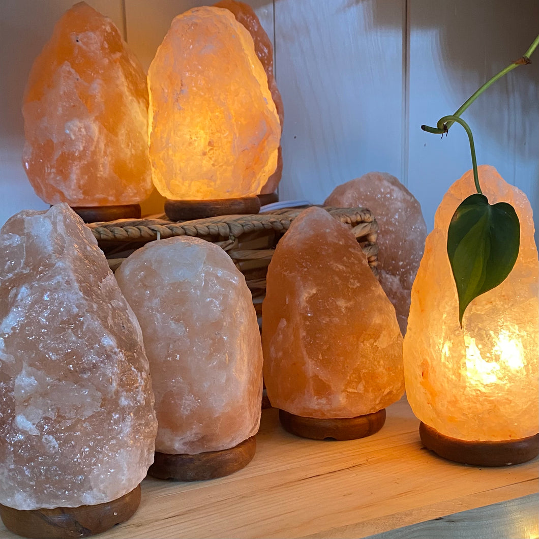 Pink Himalayan Salt Lamps - 3 to 5 lb each - for PICKUP or INSTORE ONLY