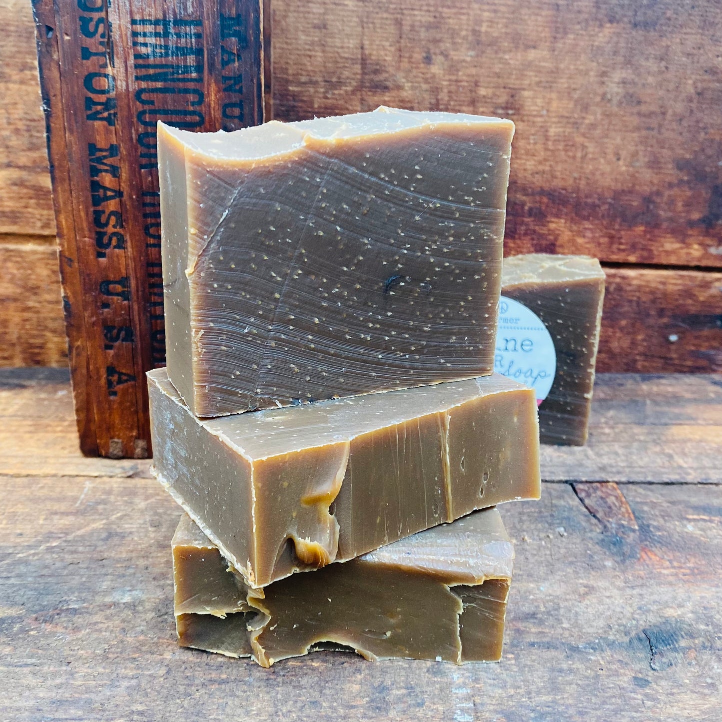 Pine Tar Soap with Goat Milk - Unscented 4.5 oz