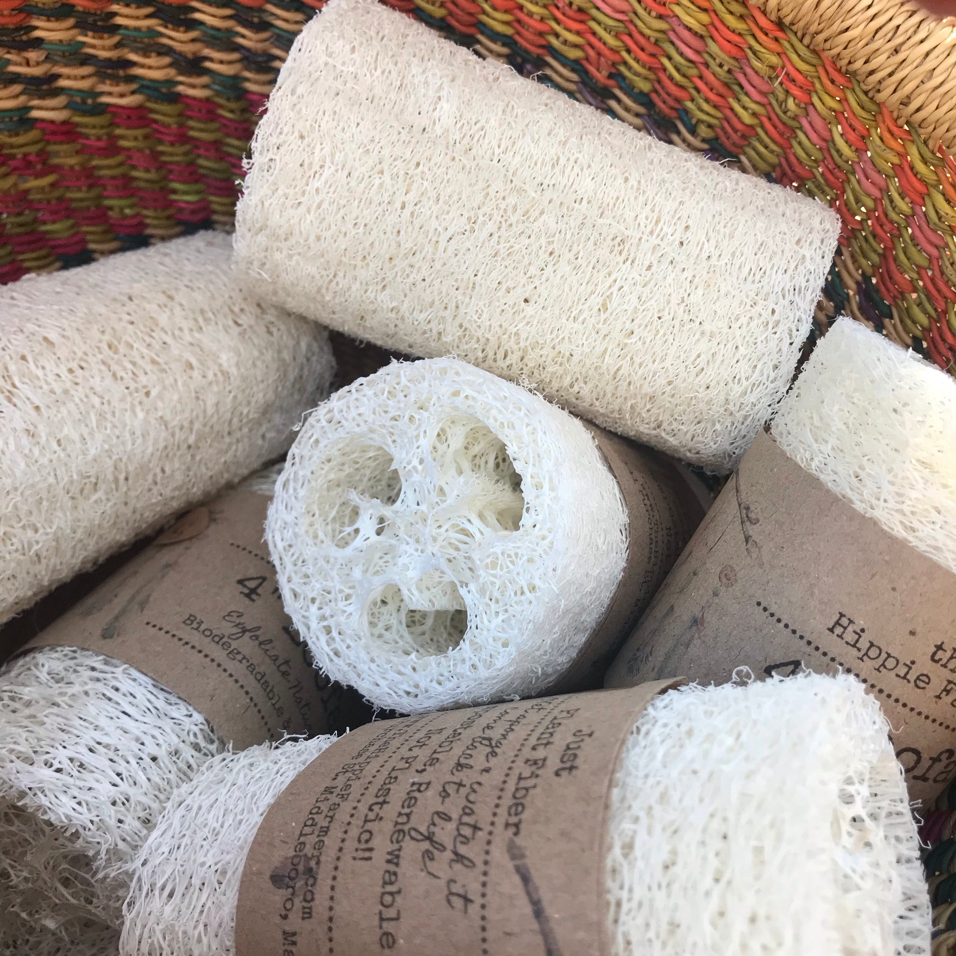 4” Loofah Round - Exfoliate Naturally - The Hippie Farmer