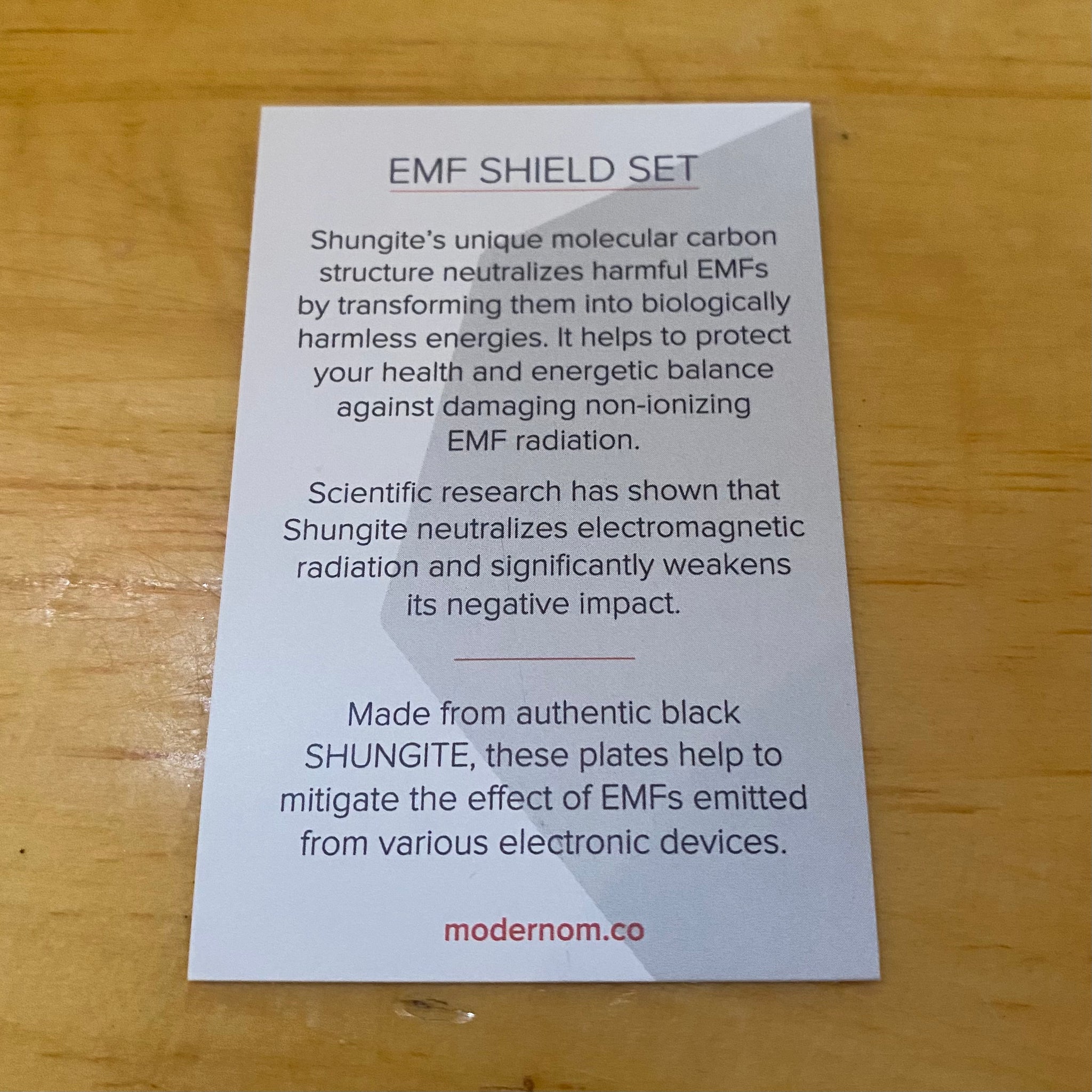 SHUNGITE EMF Cell Phone Stickers - EMF absorber protection shields