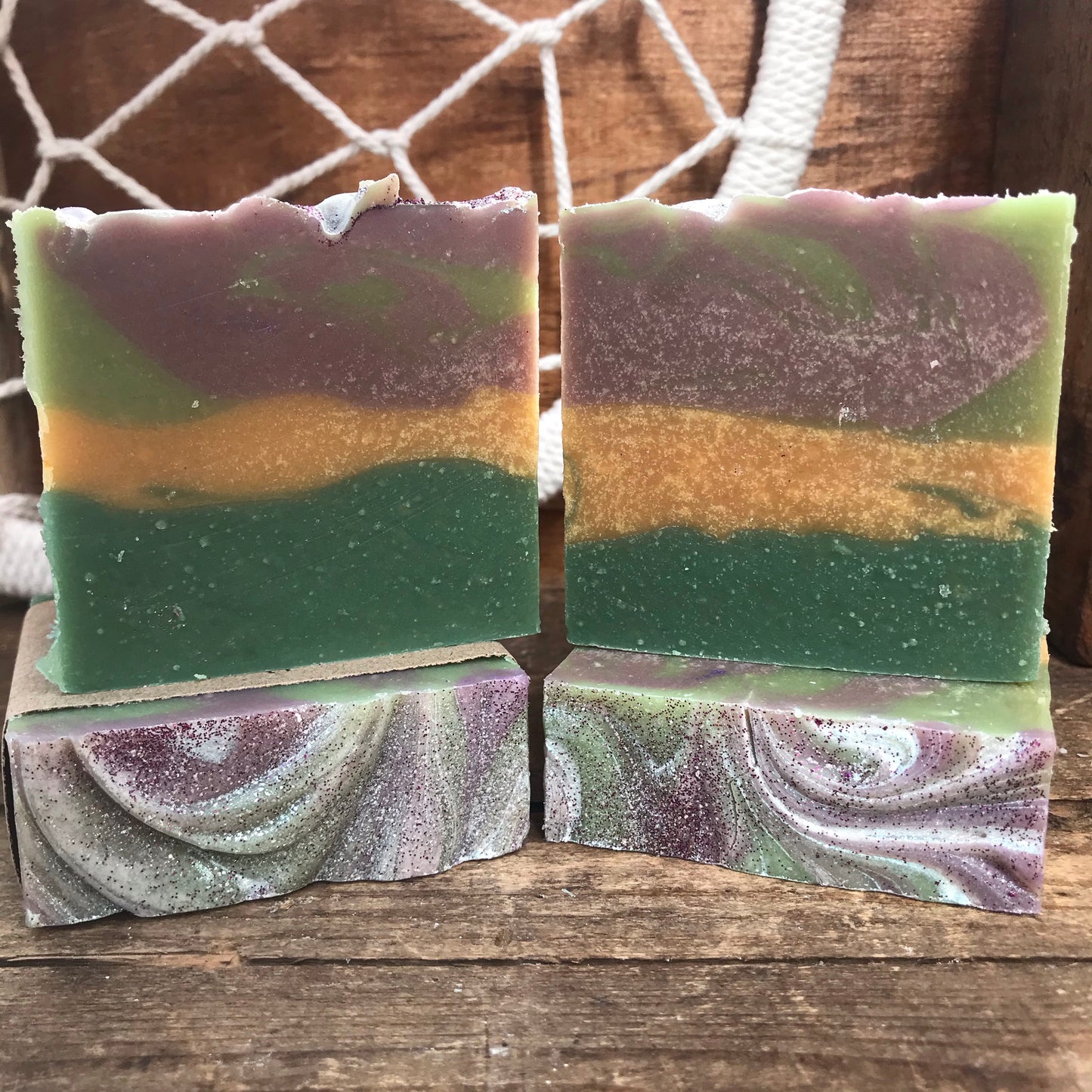 Goat Milk Soap - Mermaid Scales - The Hippie Farmer