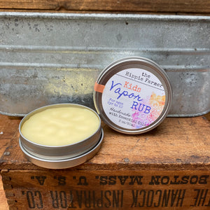Kids 2+ Essential Oil Vapor Rub - 2 oz Tin - The Hippie Farmer