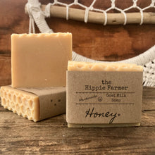 Load image into Gallery viewer, Goat Milk Soap - Honey - Local Raw - The Hippie Farmer