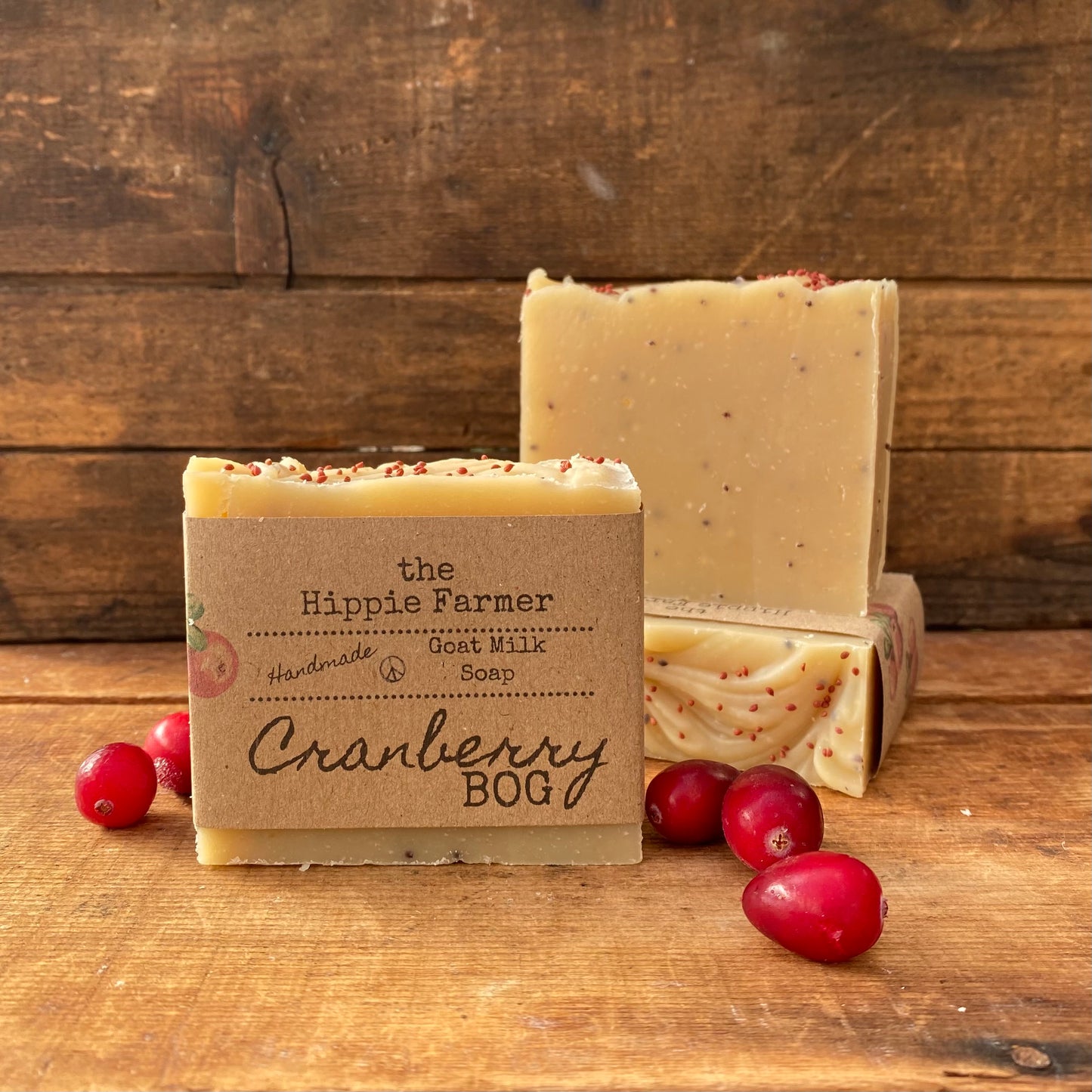 Goat Milk Soap - Cranberry Bog - The Hippie Farmer