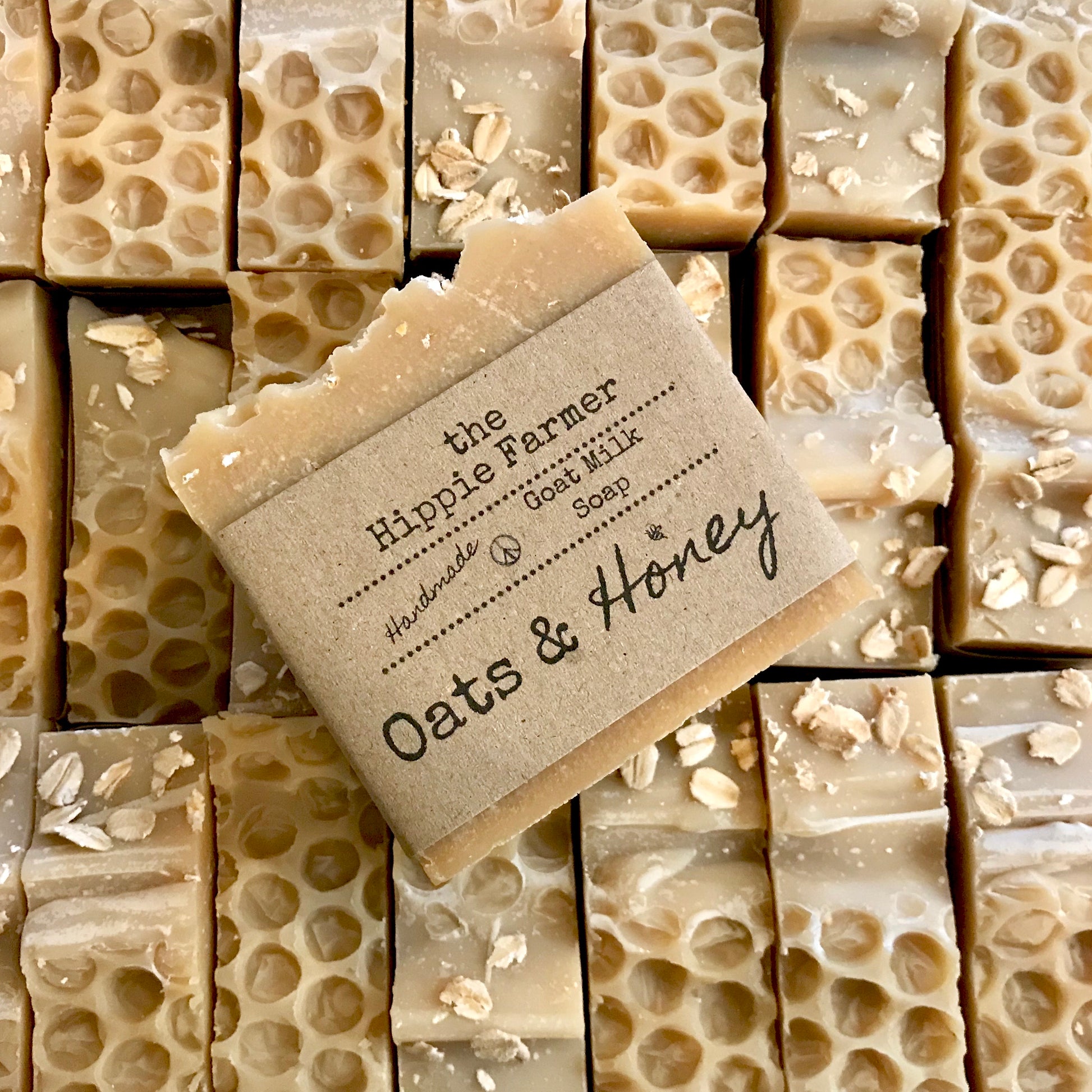 Goat Milk Soap - Oats & Honey - The Hippie Farmer