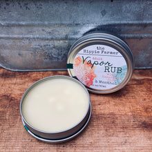 Load image into Gallery viewer, Adult Essential Oil Vapor Rub with Menthol - 2 oz Tin - The Hippie Farmer